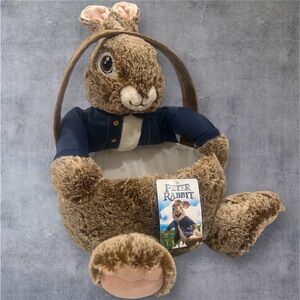 Peter Rabbit Plush Basket